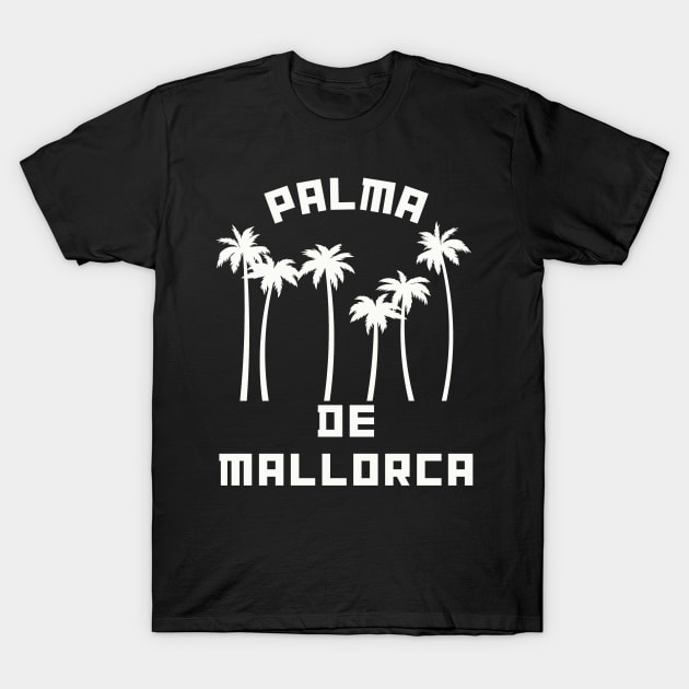 Palma de Mallorca Spain T-Shirt by Papilio Art